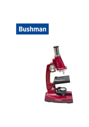 Bushman Beginner Mikroskop Kırmızı