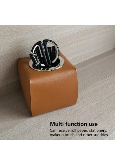 Açık Yeşil-masaüstü Çeşitli Eşyalar Organizatör Rulo Kağıt Kutusu Çok Fonksiyonlu Büyük Çaplı Yüksek Kapasiteli Peçetelik 46917255