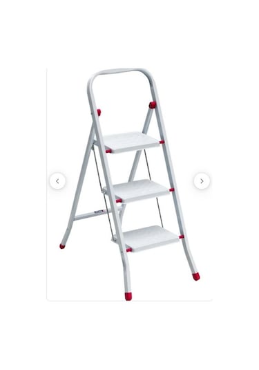 Saraylı Pratik Metal Merdiven 2 Li Basamaklı