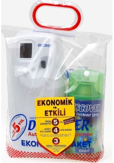 Discover Otomatik Sprey Püskürtücü Ekonomik Paket Uzun Model