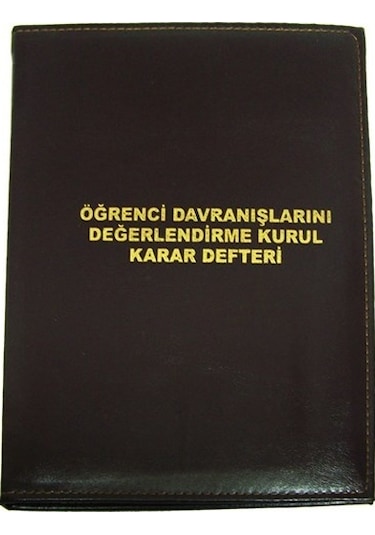 Kocaoluk Öğrenci Davranışlarını Değerlendirme Kurul Karar Defteri