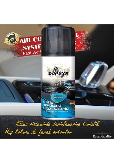 Klima Temizleyici Koku Bombası Klima Koku Giderici Sprey Diamond