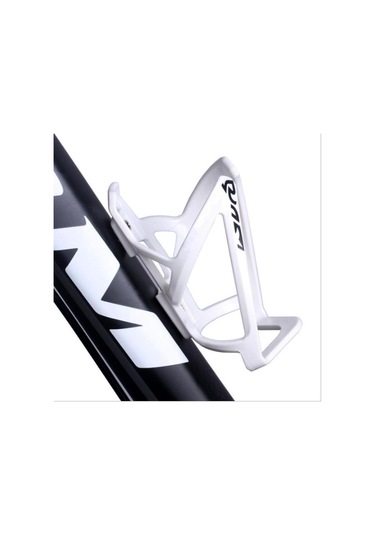 Beyaz Yol Dağ Bisikleti Şişe Rafı Hafif Pc Plastik Şişe Tutucu Kafes Bisiklet Su Bardağı Rafı Açık Bisiklet Aksesuarları Beyaz