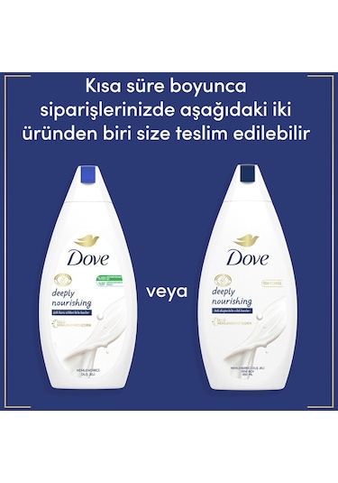Dove Deeply Nourishing Nemlendirici Duş Jeli 2 x 450 ML