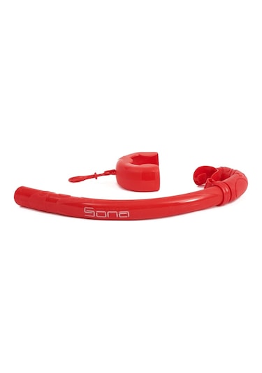 Sona Sona Liquide Silicone Roll-Up Snorkell-Kırmızı