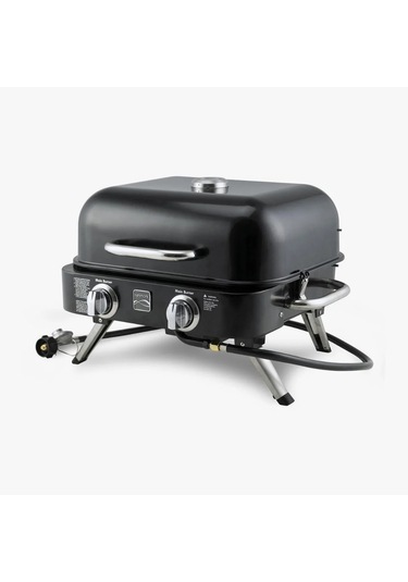 Kenmore Masa Üstü Gazlı Barbekü Siyah Siyah