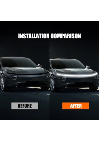 Renault Megane 2 Kaput Ledi, Gündüz Ledi, Silikon 150cm Beyaz