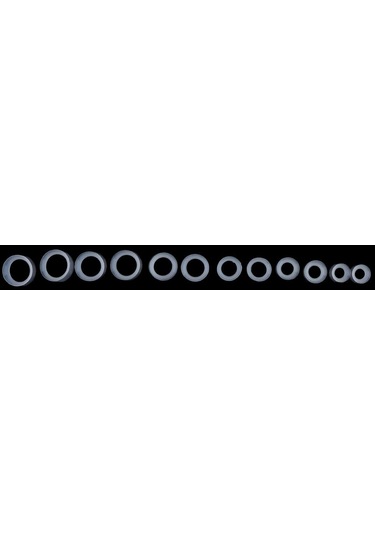 Homyl 4x7 Çift Lot Esnek Silikon Kulak Göstergeleri 4-adet Pembe