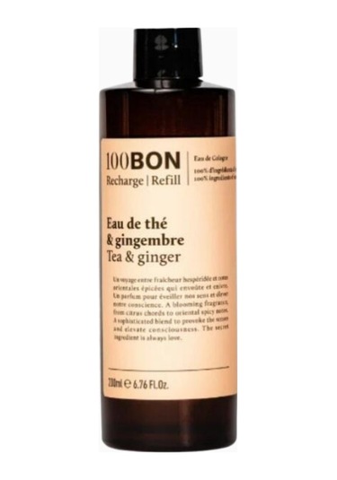 100 Bon Eau De Thé & Gingembre Unisex Kolonya Refill 200 Ml Kolonyalar