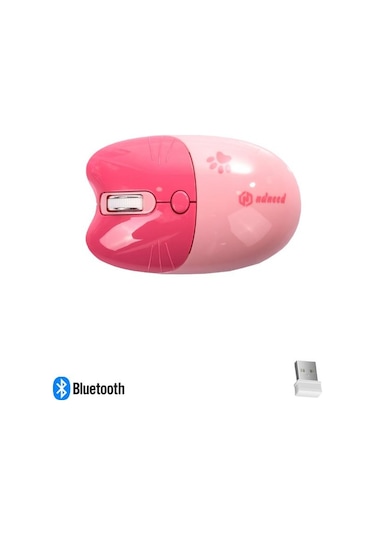 NDNeed ND-CATMOUSE01 Sevimli Kedi Kablosuz Kablosuz Mouse
