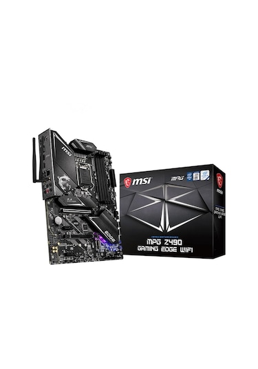 MSI MPG Z490 Gaming Edge WIFI Intel Z490 4800 MHz (OC) DDR4 Soket 1200 ATX Anakart