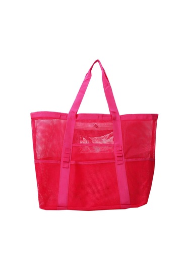 Sıcak Pembe Yogodlns Yaz Siyah Örgü Tote Çanta Kadınlar Için Dokuma Hollow Plaj Seyahat Taşınabilir Depolama Plaj Çantası 58363271 Pembe