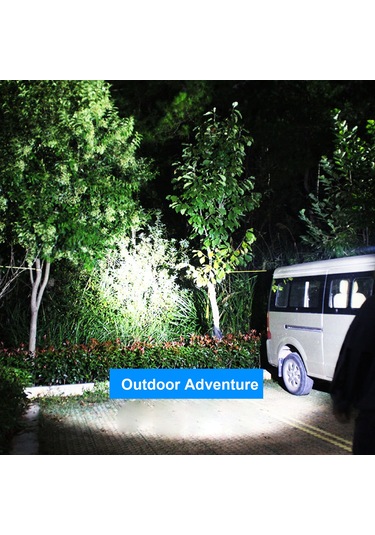 Monyee Led El Feneri, Yüksek Parlaklık, Çift Işık Kaynağı, Yan Lambalı, Dış Mekan Ve Ev Kullanıma Uygun, Şarj Edilebilir 1200mah/800mah Pil Seçeneği Çok Renkli