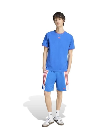 Adidas Erkek Mavi T-shirt Chest Str Ss T Kc6447