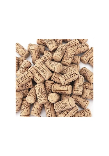 400 Adet Şişe Mantarı Doğal Mantar Tıpa Mantar Tıpası.şarap Mntrı