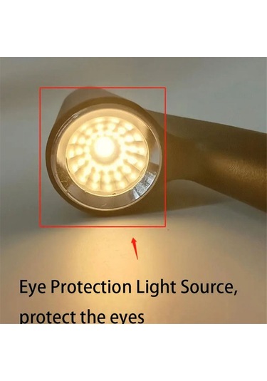 Led Masa Lambası Endüktif Işık Şarjlı Öğrenme Işığı B Beyaz