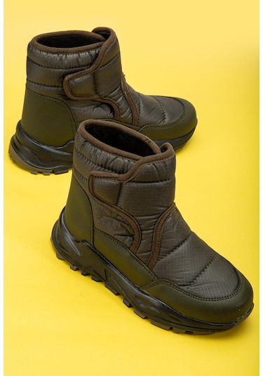 Şiringenç Ortopedik Cırtlı Paraşut Haki Erkek Çocuk Bot-2604-haki Haki