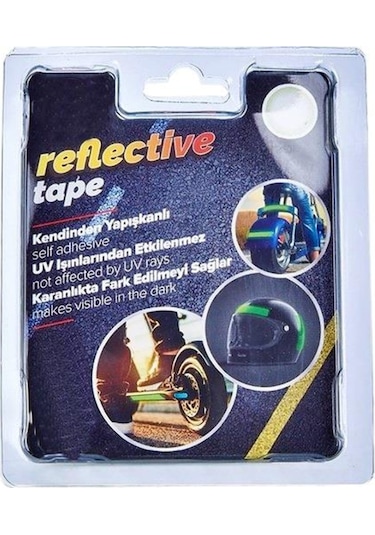 Karanlıkta Fark Edilmeyi Sağlayan Reflektif Kendinden Yapışkanlı