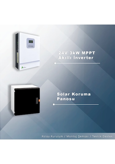 Matech 4 Kw Solar Paket Sistem 4000w/gün N11.1060