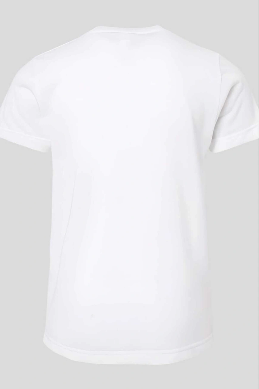 Tezzgelsin Erkek Çocuk % 100 Pamuklu Sıfır Yaka 6'lı Fanila Beyaz