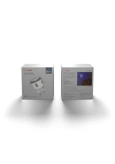 Truebo NightLight USB Type-C RGB Gece Lambası Adaptör