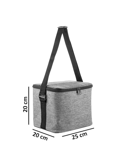 Ns Reliable Kamp Piknik Termal Soğutucu Yalıtımlı Buzluk Termos Çanta - 920 Gri