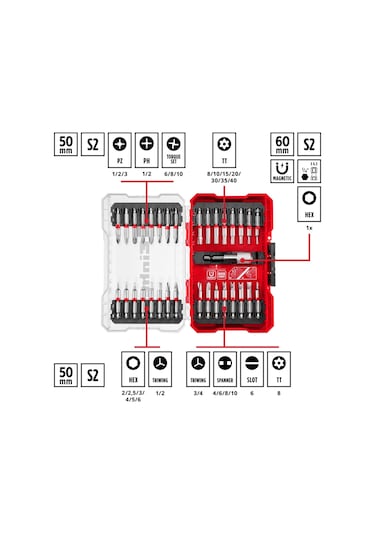 Einhell M-CASE 33 Parça Uç Seti - 49118903
