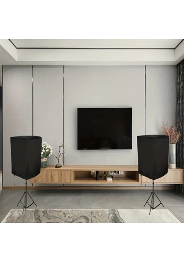 Willowhaven Kablosuz Hoparlör Kılıfı Dayanıklı Siyah Oxford Kumaş Çanta Tip A Taşınabilir İç Mekan Dış Mekan