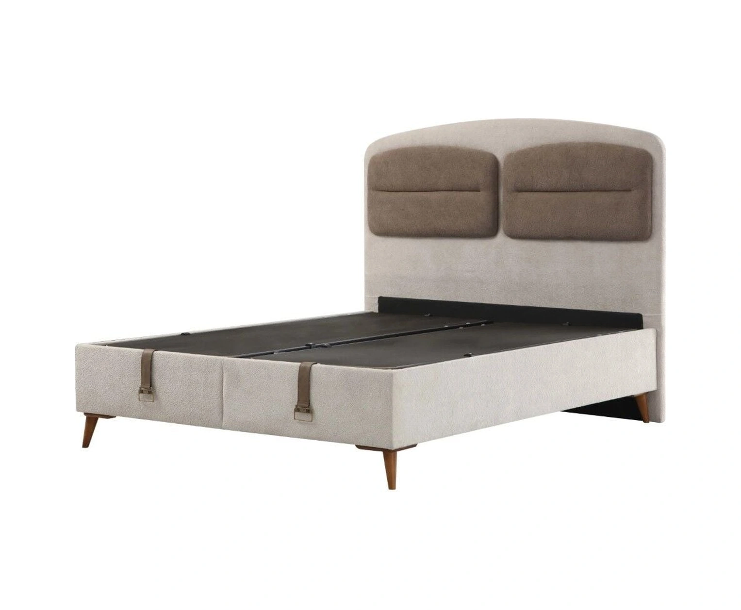 Retro Baza Başlık - Ceviz Ayak-coco03 -yastık Coco11 160x200 160 x 200 CM