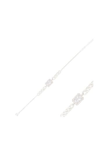 925 Ayar Gümüş Baget Takı Seti Zincir Detay (552558566)