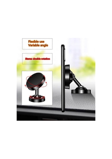 Mıknatıslı Araç Içi Telefon Gps Tutucu 360 Tüm Cihazlarla Uyumlu 519128533