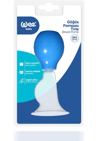 Wee Baby Silikon Göğüs Pompası Tirle