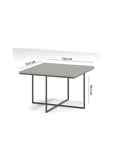 Orta Sehpa Ve Zigon Sehpa 5'li Lüx Set Traverten Bej