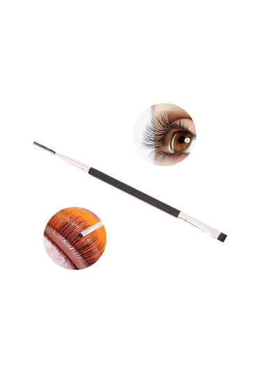 Çift Başlı Kirpik Perma Kaldırma Fırçası Taşınabilir Laminasyon Kirpikleri Ayırma Kirpik Kaldırma Kirpik Uzatma Aracı Detay Fırçası