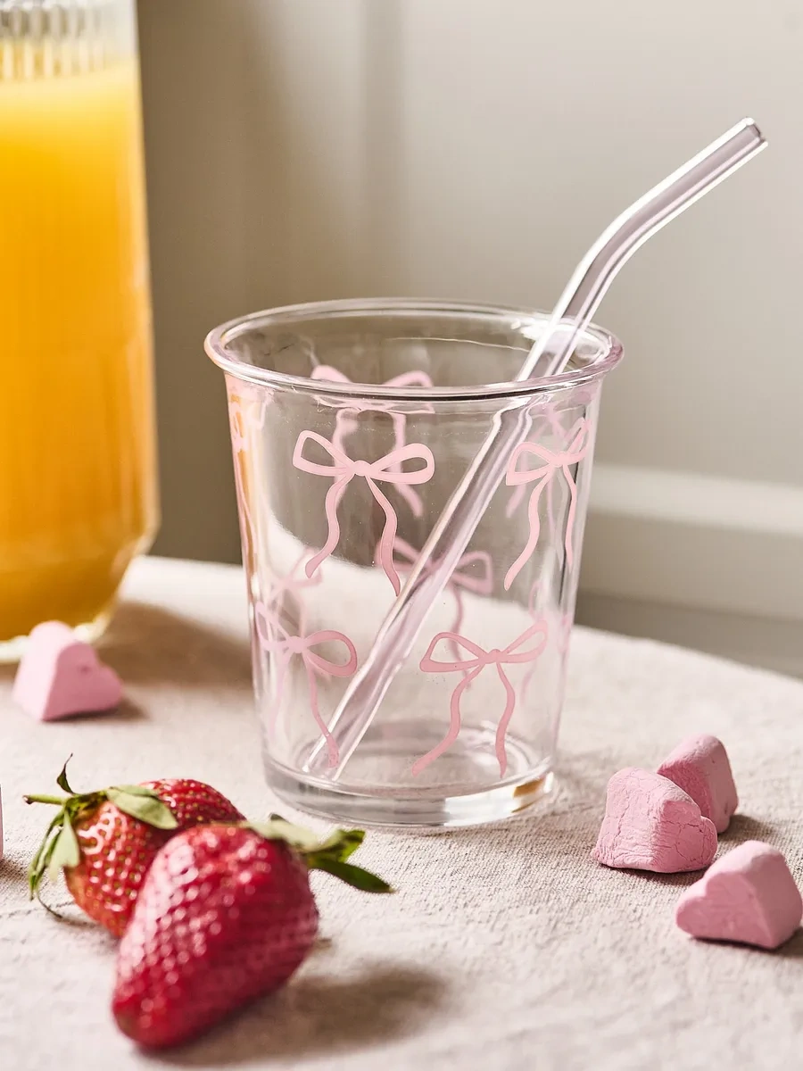 Roomi 350 Ml Cam Pipetli Bardak 344570139 Beyaz