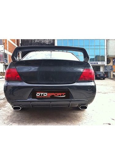 Mitsubishi Lancer Uyumlu Arka Tampon Fiberglass Boyasız