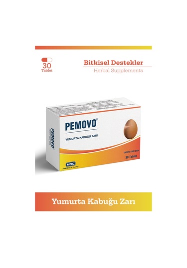 Mdc Pemovo Yumurta Kabuğu Zarı 30 Tablet