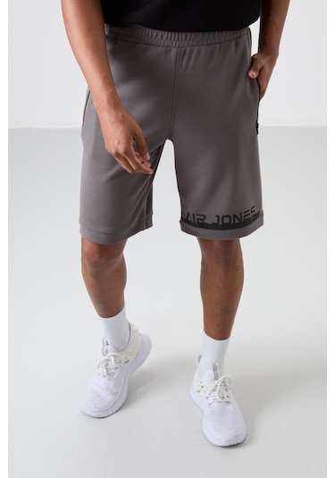 Tommy Life Albie Koyu Gri Standart Kalıp Erkek Şort - 81241 Koyu Gri