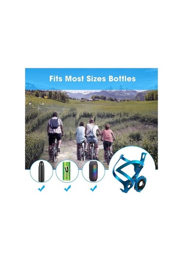 Dancemonkey Junsunmay Bh002 Alüminyum Su Şişesi Kafesi - Kırmızı, Mtb Bisiklet Şişe Tutucu Acid Yeşili