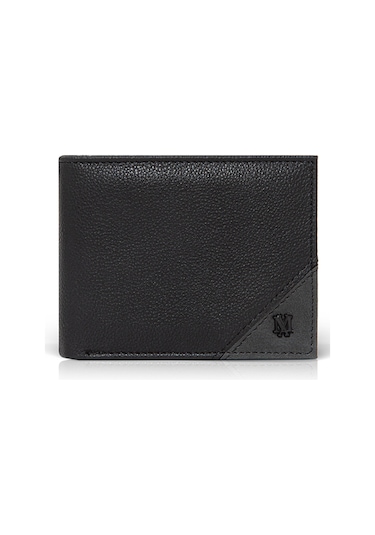 Mavi - Mühür Logo Siyah Cüzdan 091857-900 Siyah