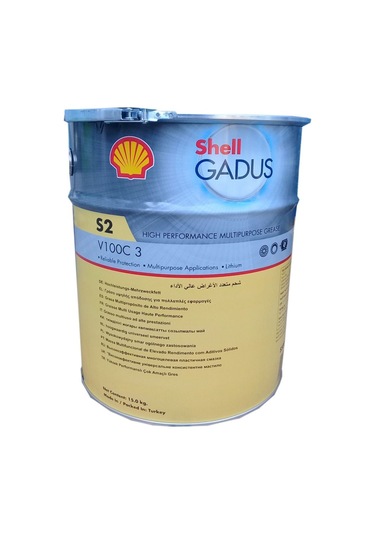 Shell Gadus S2 V100C 3 Rulman Gres Yağı 15 KG
