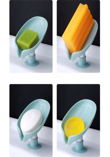 Lotus Yaprağı Görünümlü Banyo Mutfak Jakuzi Su Giderli Sabunluk