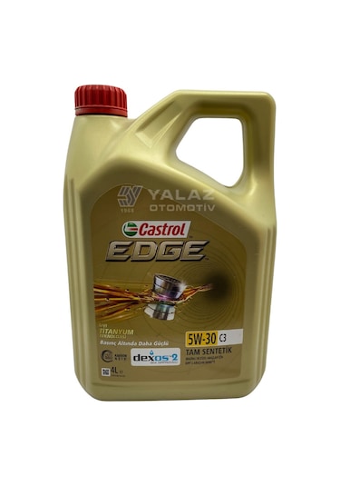 Castrol Edge 5W-30 C3 Tam Sentetik Motor Yağı  4 L