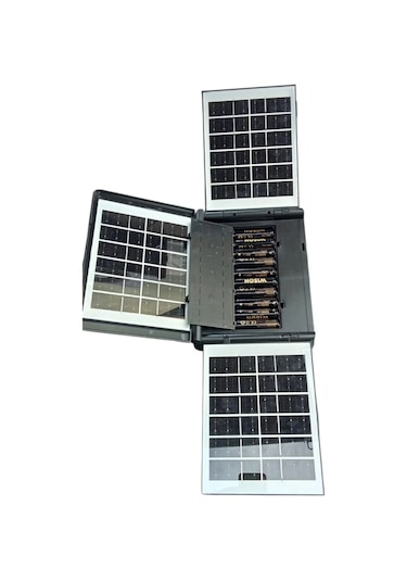 Ws-5585 Çok Fonksiyonlu 3 Solar Panelli 400w Spot Aydınlatma