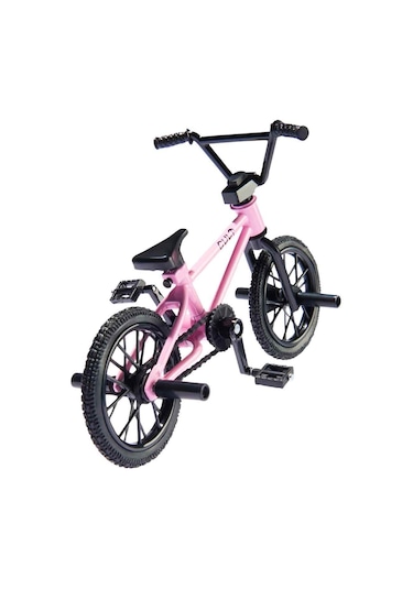 Tech Deck Bmx Bisikleti Cult Pembe Gerçek Metal Çerçeve Parmak Bisiklet Oyuncak Model 12