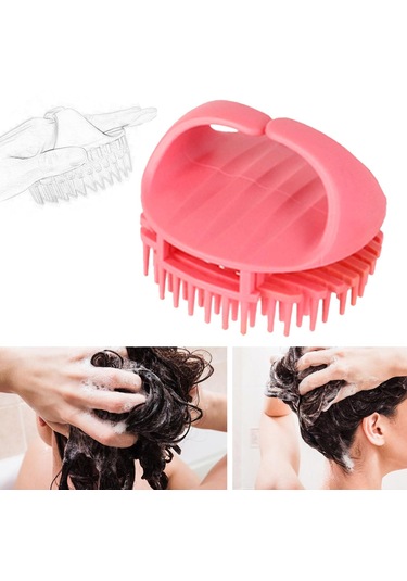 Homyl Şampuan Fırçası, Duş Saç Derisi Ovucu Dolaşık