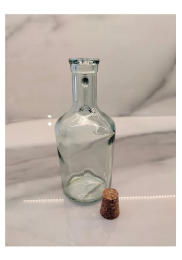 Md Recycle Kluplu Yağ Şişesi 275ml Turkuaz