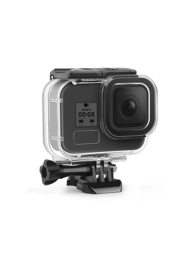 Shoot Go197-a Gopro Hero 8 Black için Su Geçirmez Housing