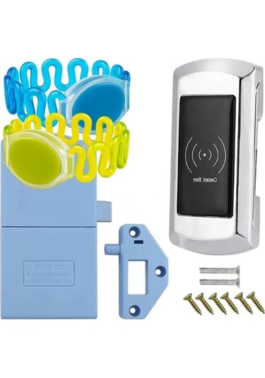 Powermaster Pm-26727 125khz Rfıd Dijital Çekmece Dolap Kilidi 2'li Paket