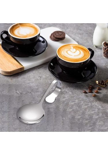 Suntek Servis Kaşıkları Çorba Tatma Paslanmaz Çelik Arjantin